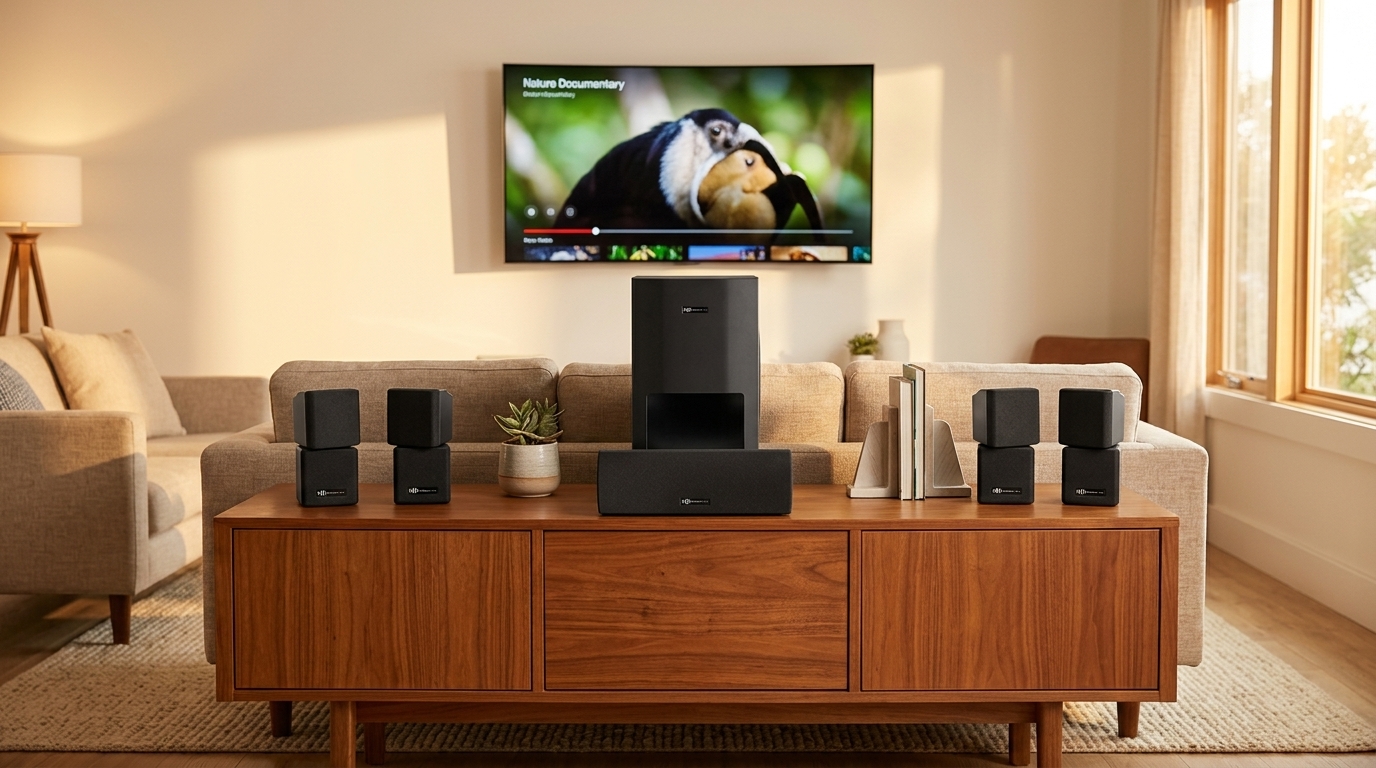 Sedona SN28 Teardown: 5-Speaker Surround & Subwoofer Hardware